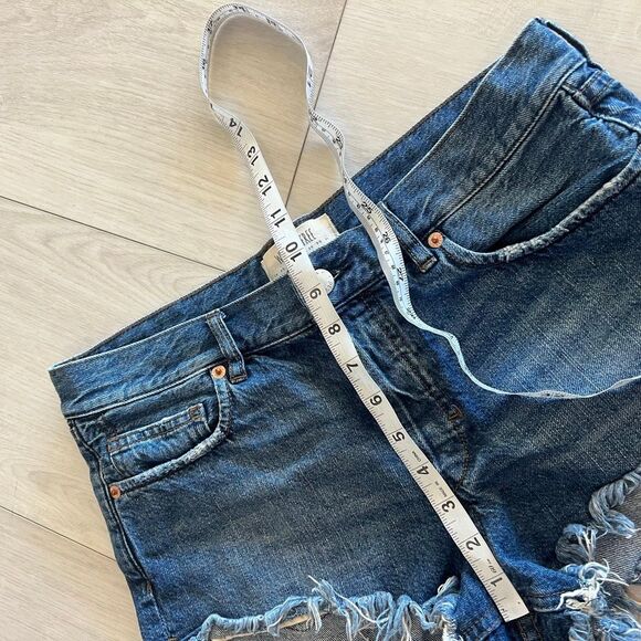 Free people womens demin shorts size 28 - Picture 4 of 8